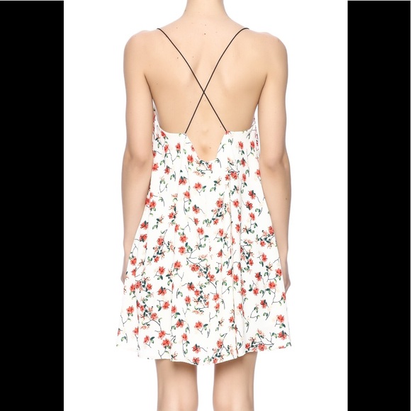 Flutter Floral Dress - Picture 2 of 3